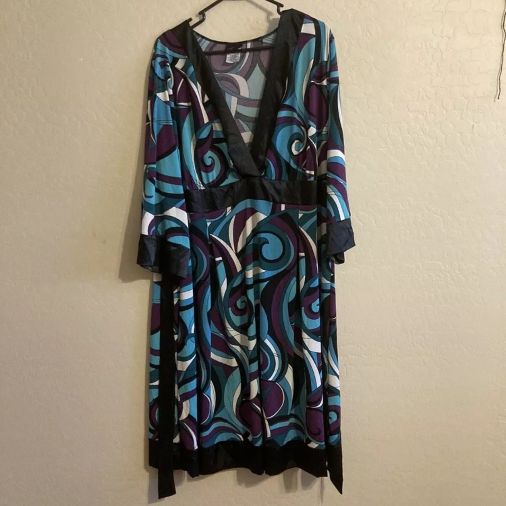 Torrid Tie Back A Line Size 4 Dress